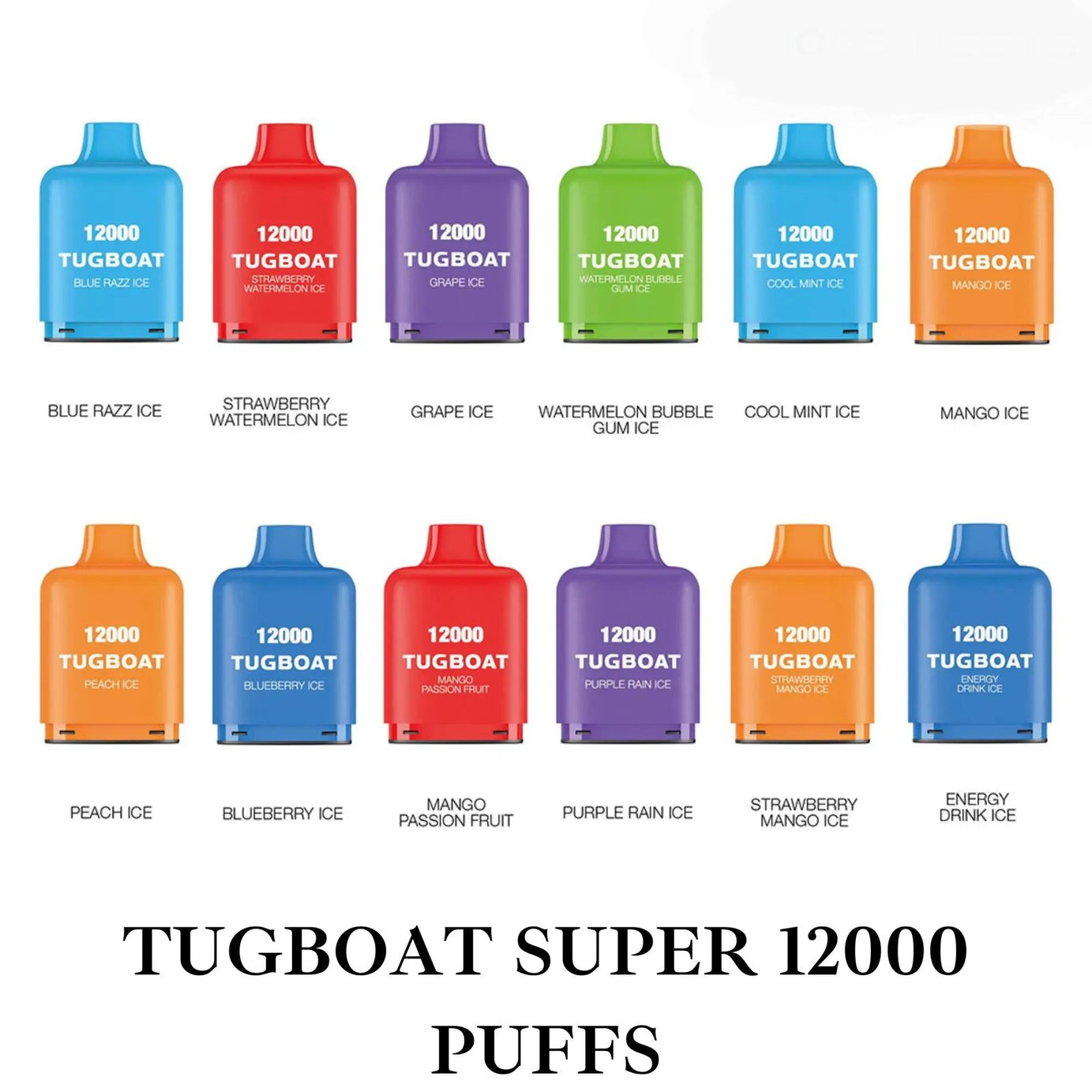 TUGBOAT SUPER 12000 PUFFS