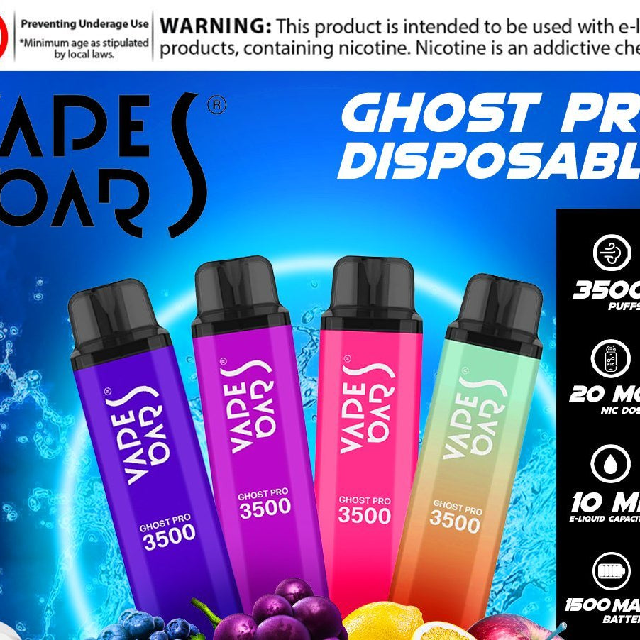 VAPES BARS® GHOST PRO 3500 PUFFS