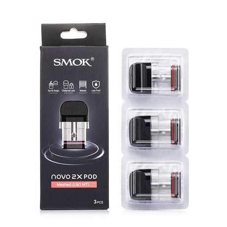 SMOK NOVO 2X PODS 3PC/PACK