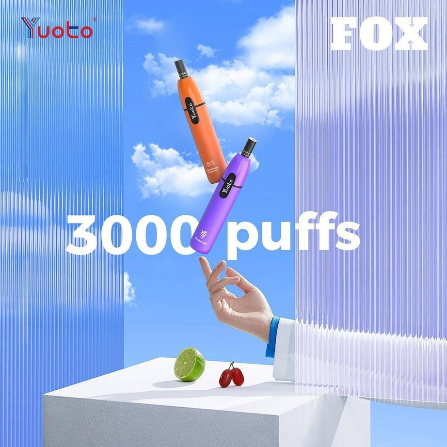 YUOTO FOX FILTER 3000 PUFFS