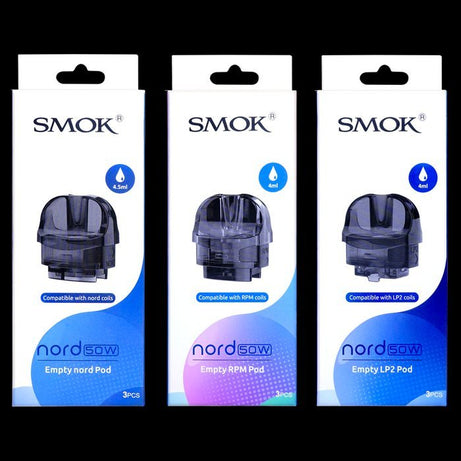 SMOK NORD 50W PODS 3PC/PACK