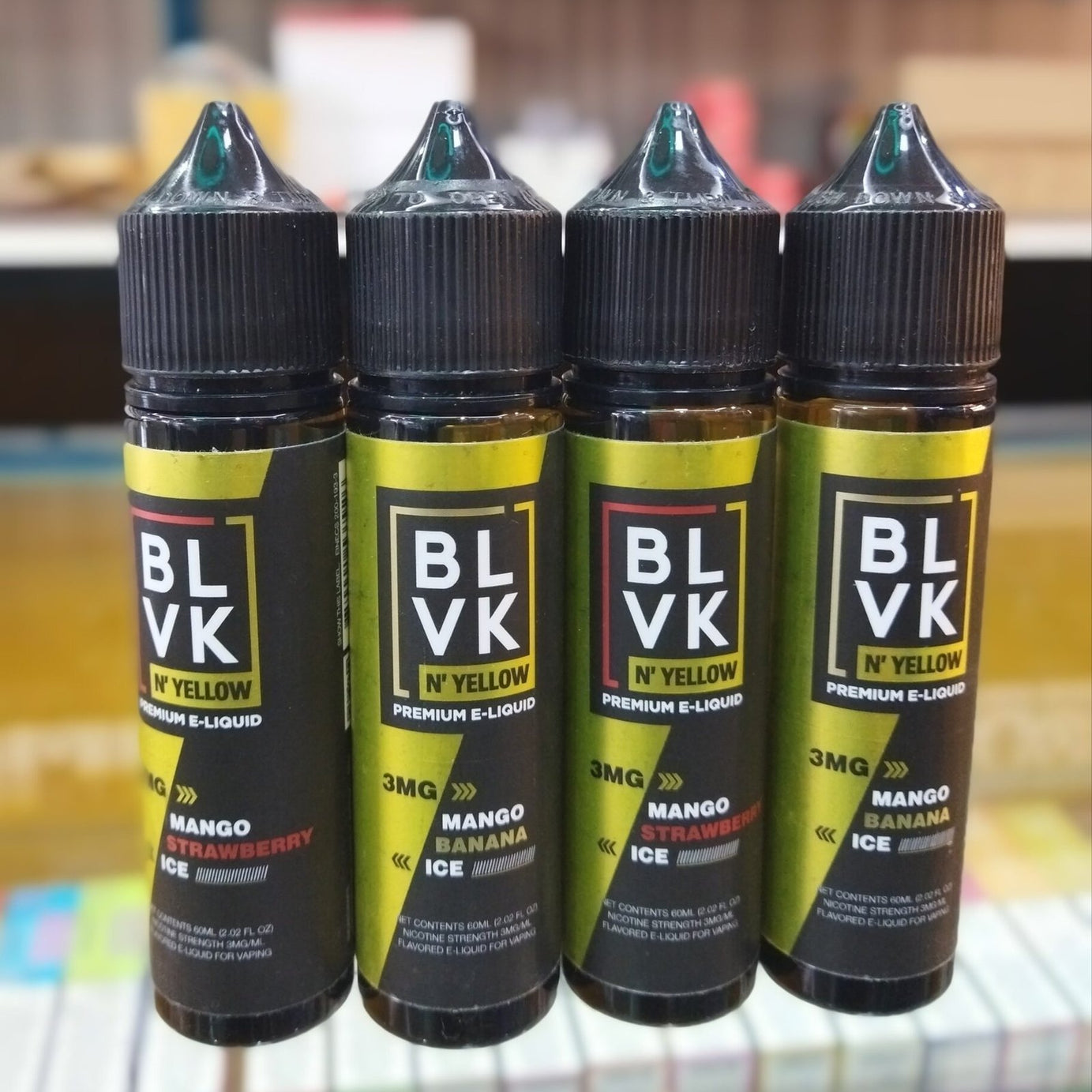 BLVK N' YELLOW E-JUICE 60ML